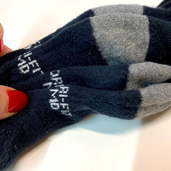 2 pair Nike Socks Black and Grey tall kids size EUC - Picture 4 of 8